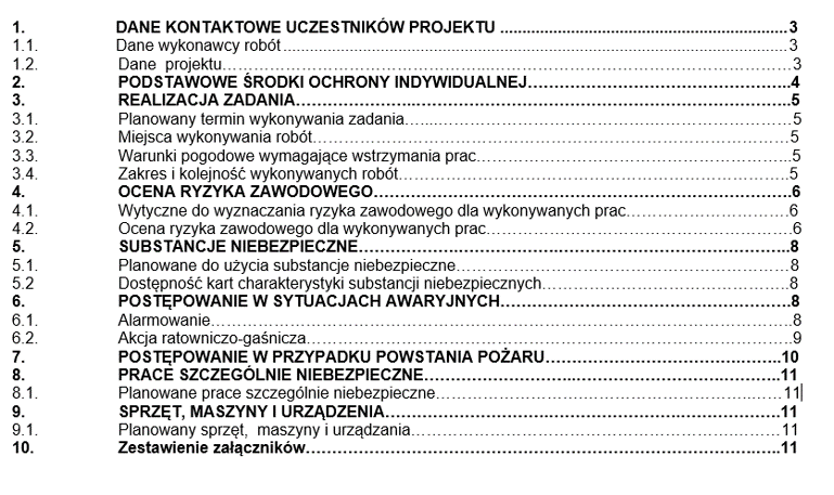 Przykładowe Zadanie Na Sprawdzian Z Organizacji Robót Budowlanych
