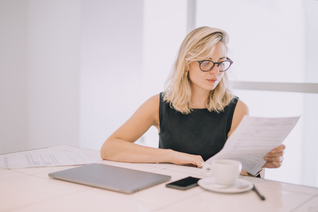 Sekcje kart charakterystyki. Sekcja 1