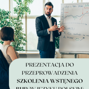 Szkolenie wstępne BHP - gotowa prezentacja