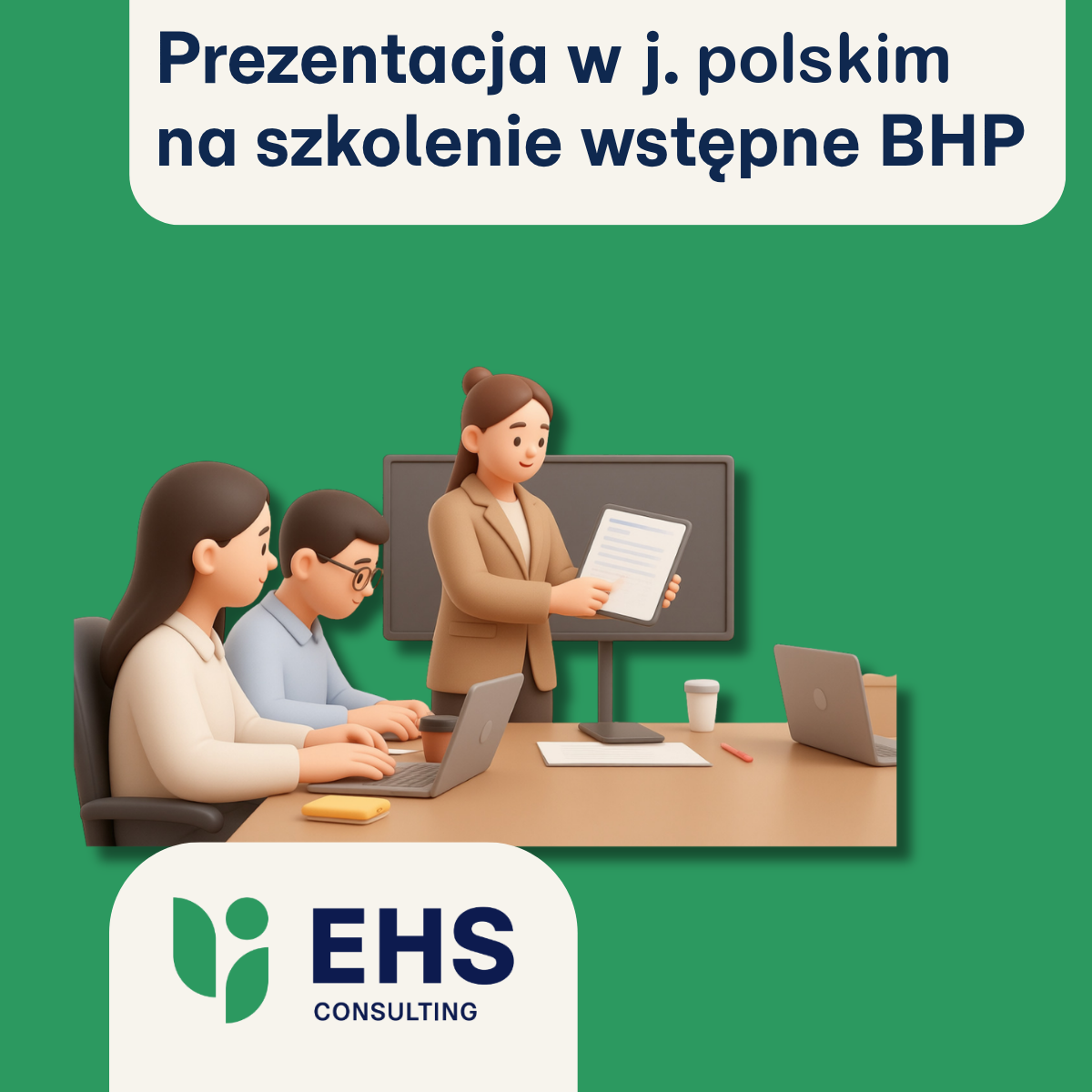 Szkolenie wstępne BHP - gotowa prezentacja