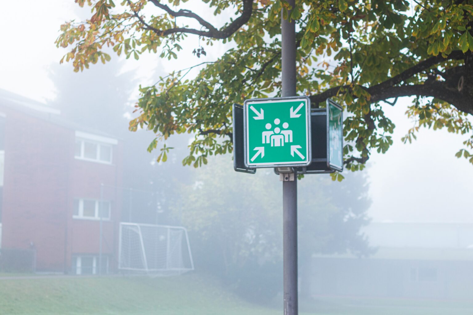 ewakuacja punkt zbiórki