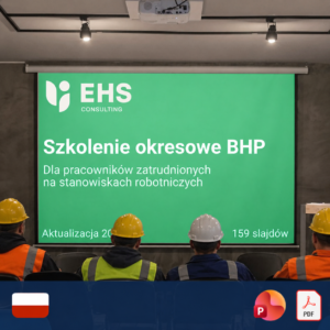 Szkolenie okresowe dla robotniczych okładka